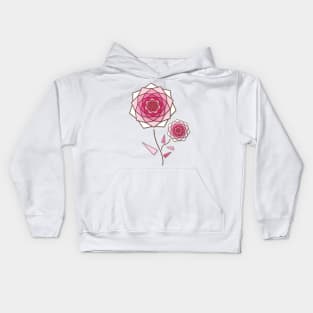 Crystal Flower 2 Kids Hoodie